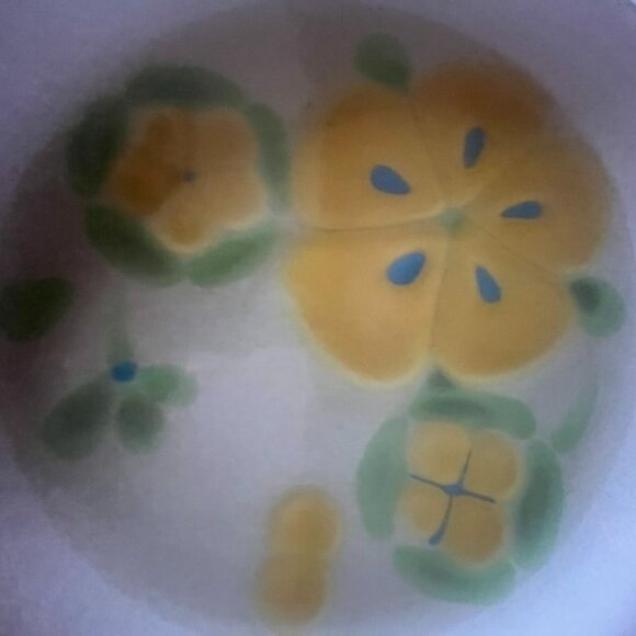 Vtg Noritake Folkstone South Pacific Dinner Plates Set Of 2 Yellow Flowers Japan - Picture 2 of 6